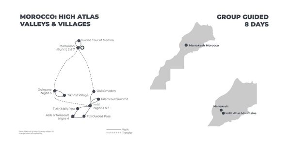 Morocco High Atlas Valleys and Villages 8 Days Walk Ma
